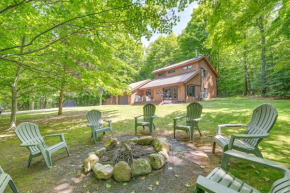 Alden Home with Fire Pit Steps to Torch Lake!